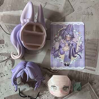 月飛び時間 かすたむフェイス ② Amazon | 月飛び時間 食用人形 Inedible Doll 丁香 フェイス